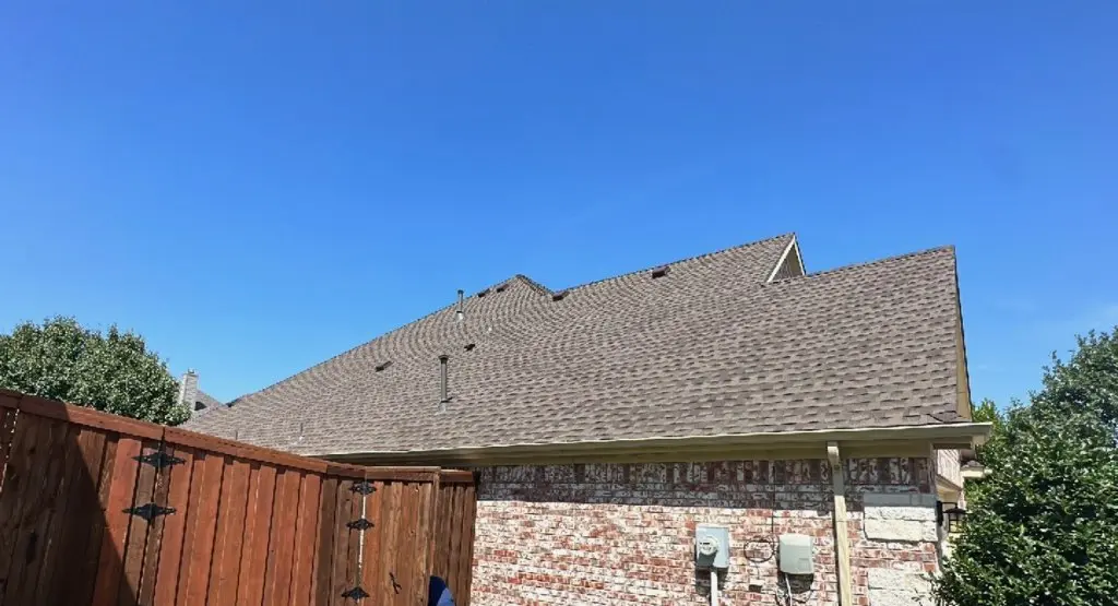 Completed roof replacement project in Forrest City